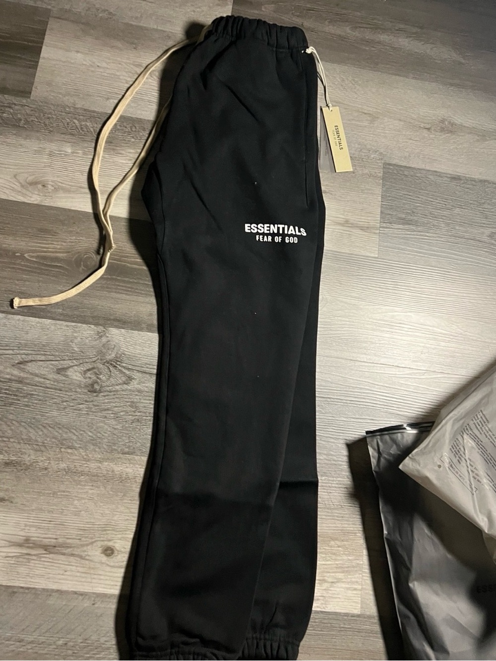 Essentials Black Sweatpants